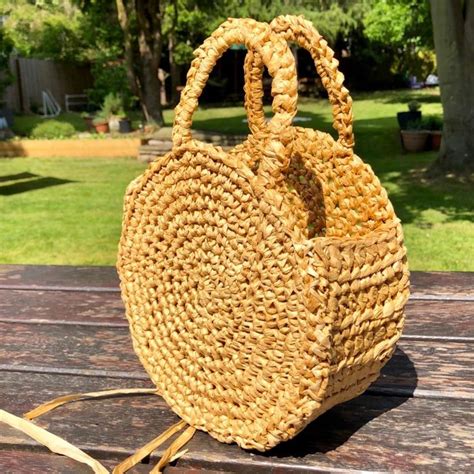 raffia bag diy